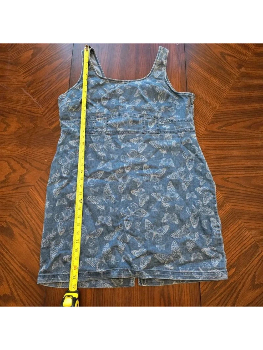 Woman's butterfly print dress